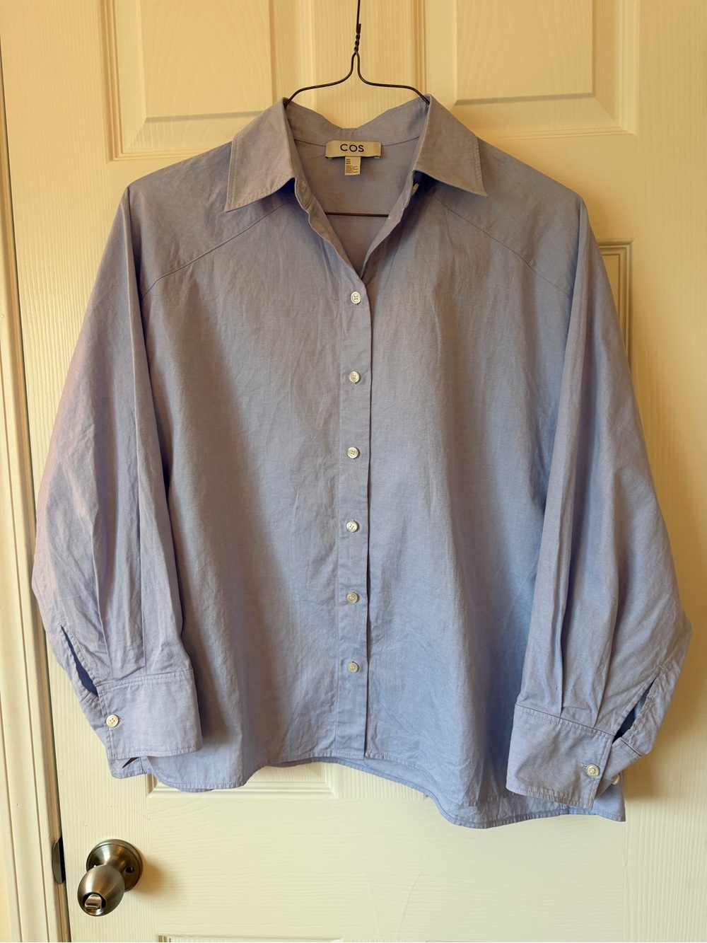 COS Pale Blue Button-Down Shirt